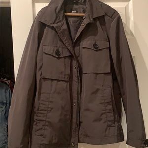 Men’s Hugo Boss 42R Nylon Blazer Field Jacket